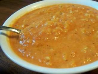 Quick Tomato Alphabet Soup