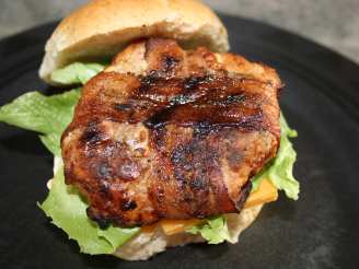Bacon-Wrapped Turkey Burgers