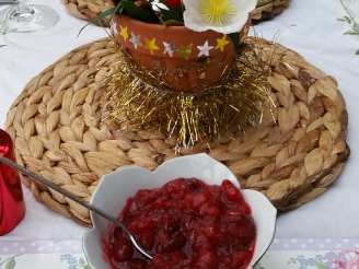 Easy Cranberry Sauce - Microwave