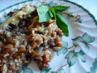 Brown Rice and Lentil Casserole