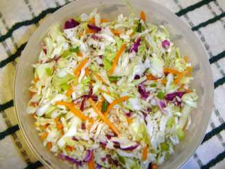My Favorite Tangy Coleslaw