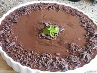 Minty Mousse Pie Au Chocolat