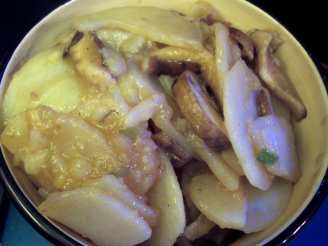 Chinese stir-fried potatoes