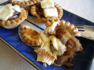 Caramelized Onion and Brie Tarts