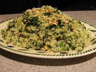 Spinach and Onion Couscous