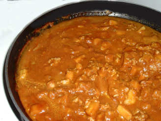Ground Beef Curry Delight