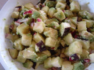 Eggplant (Aubergine) & Avocado Salad