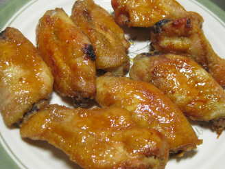 Sweet Gingered Chicken Wings