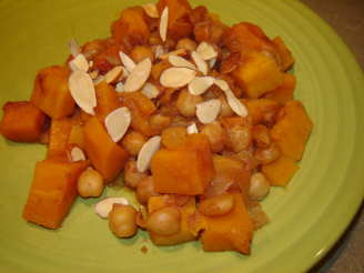 Moroccan Chickpeas and Sweet Potatoes