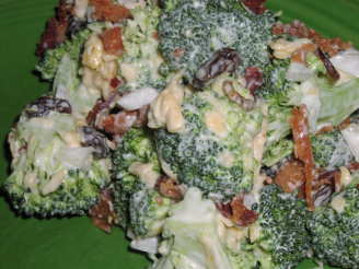 Broccoli, Bacon and Cheese Salad