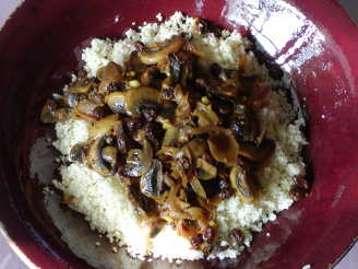 Moroccan Mushroom Couscous
