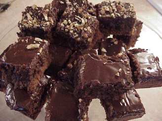 Fudge Frosted Brownies
