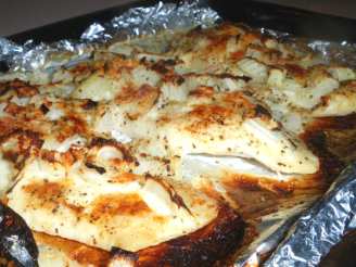 Easy Cheese Baked Fish