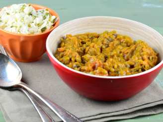 Carol's Dal Curry (curried lentils)
