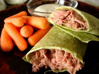 Yummy, Fast and Easy Roast Beef Wrap