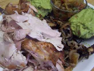 Roast Chicken and Onion Tacos