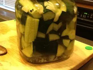 Kittencal's Easy Refrigerator Kosher Garlic-Dill Pickles