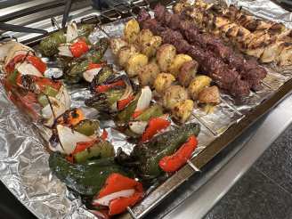 Grilled Vegetable Kebabs