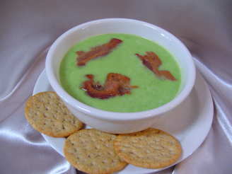 Fresh Green Pea Soup