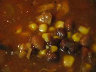 Southwestern Chicken and Bean Soup (Crock Pot)