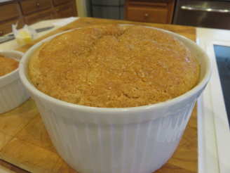 Oatmeal Souffle With Crunchy Topping