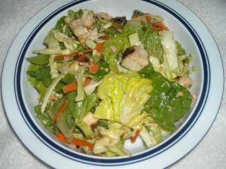 Bobby Flay's Chinese Chicken Salad W/ Red Chile Peanut Dressing