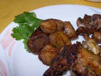 Jamaican Grilled Sweet Potatoes