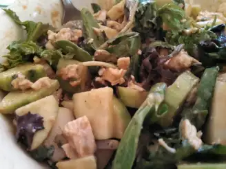 Szechwan Chicken Salad With Dressing