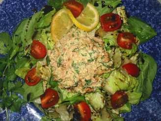 South Beach Style Tuna Salad With Low Fat Cilantro Mayo