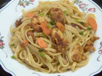 Chilli Crusted Chicken Noodles