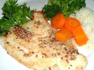 Chilean Sea Bass With Mustard