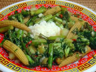 Ken Hom's Stir Fried Mixed Vegetables