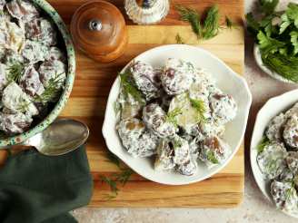 Dill and Sour Cream Potato Salad