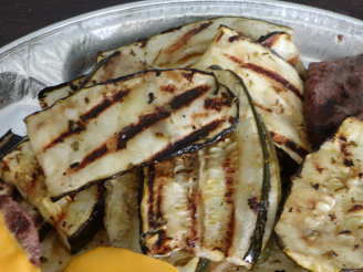 Ellie's Herbed Grilled Zucchini Slices