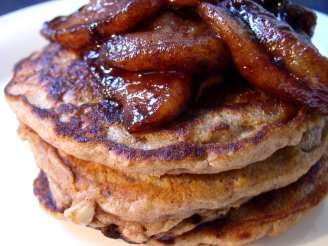 Applesauce Oat Pancakes