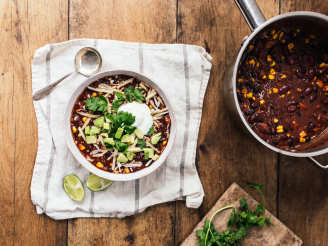 Sweet and Spicy Vegetarian Chili
