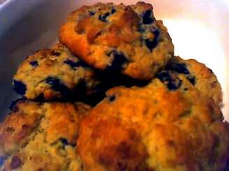 Blueberry Drop Biscuits