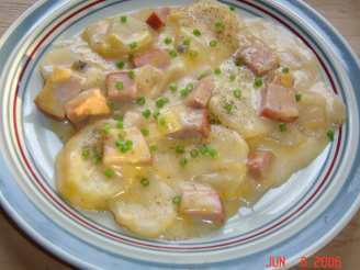 Country Scalloped Potatoes & Ham (Crock Pot)