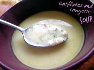 Oatflakes and Courgette Soup