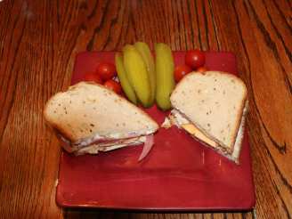 Black Forest Ham Sandwich With Beer Cheese