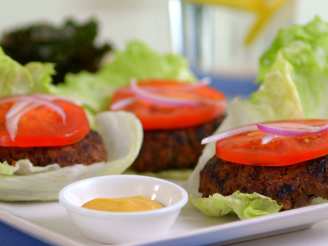 Bison Burgers With Spicy Aioli