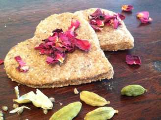 Nankhatai Cookies With Rose & Chai Spices