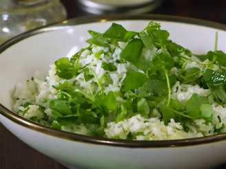 Jasmine Rice Pilaf With Peas, Mint, and Lemon