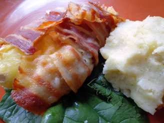 Pork Chops, Pancetta and Cheese Parcels