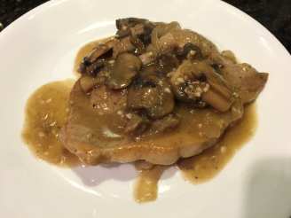 Smothered Pork Chops With Mushroom Gravy