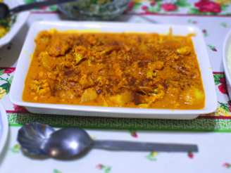 Gobi Masala (Bengali Cauliflower & Potato in a Spiced Tomato
