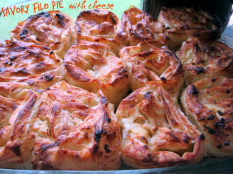 Savory Filo Pie With Cheese