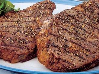 Balsamic Peppercorn Steak