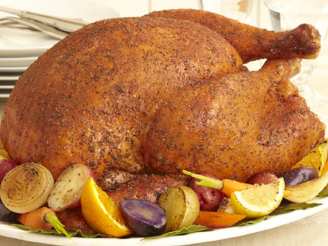 Savory Herb Rub Roasted Turkey