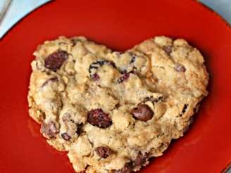 Oat Toffee Cherry Chocolate Cookie